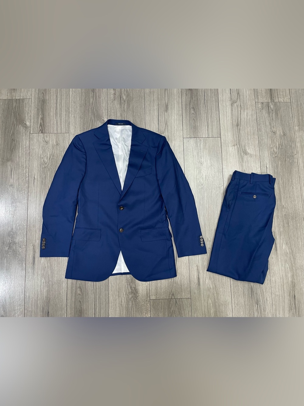 Suitsupply Sienna Suit Mens 38R Navy Wool 2-Button Notch Lapel